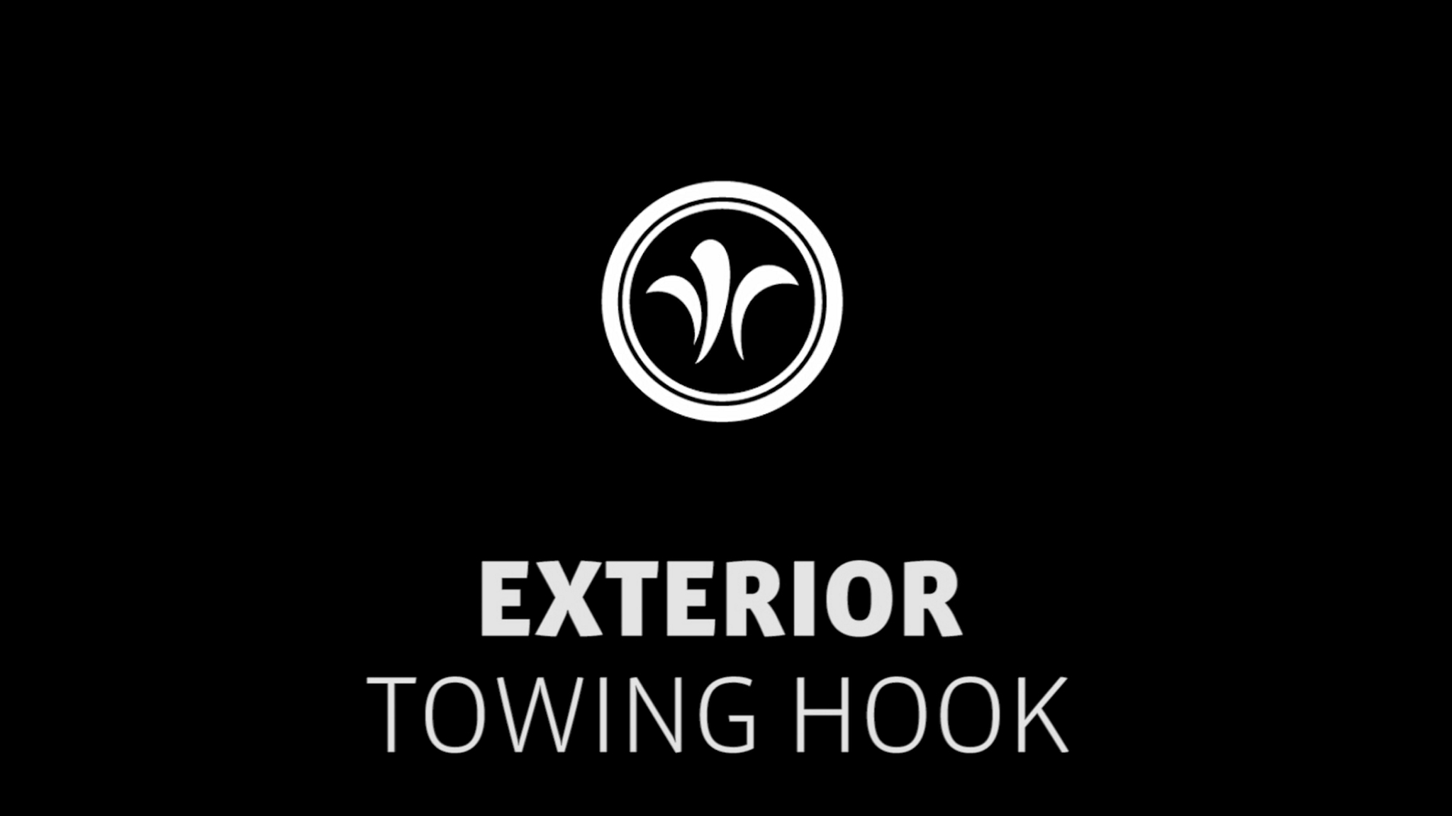 motorhome towing hook // niesmann+bischoff - luxury motorhome (model FLAIR) // 2019 // EX10
