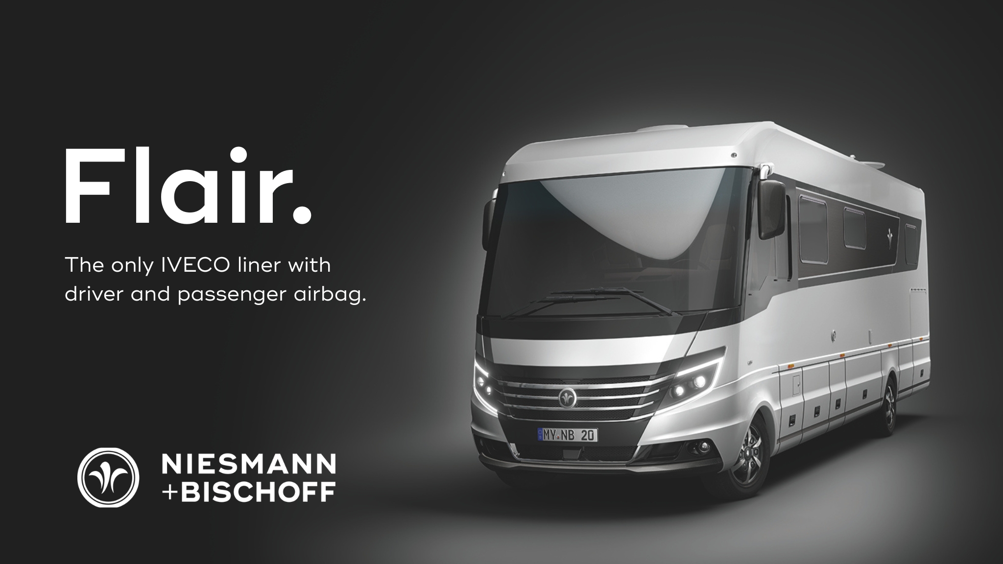 NIESMANN+BISCHOFF-Flair-the only IVECO liner with driver and passenger airbag